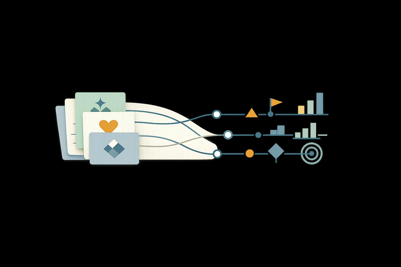 Design principles linked to success metrics and measurable outcomes