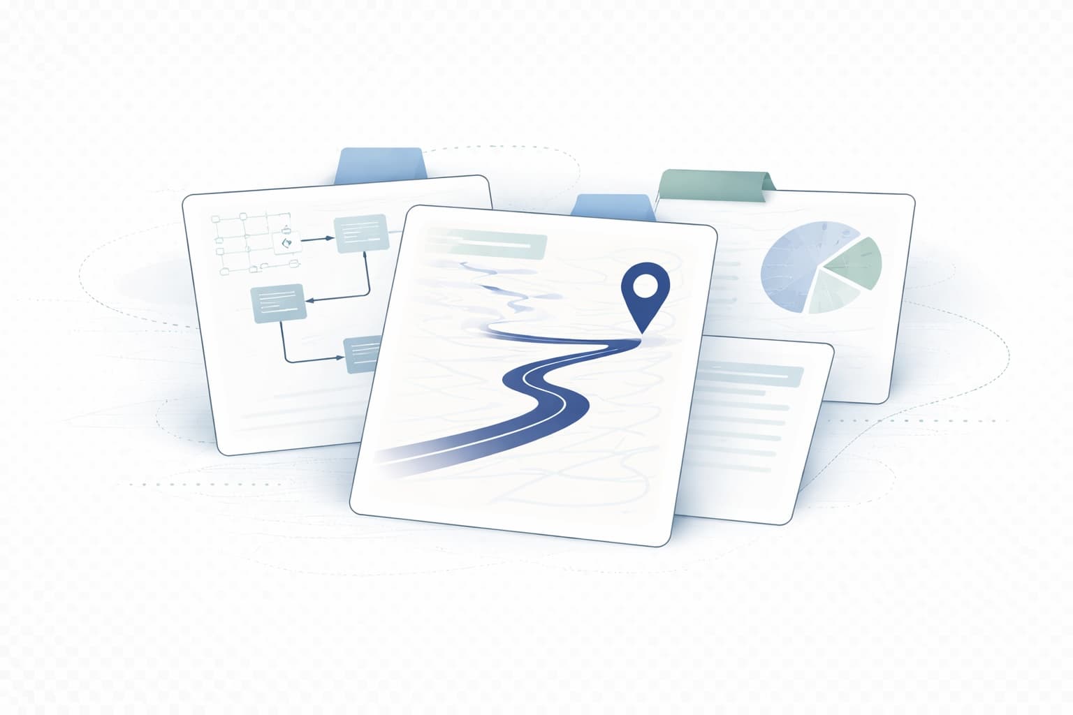 Waypoint-inspired reference illustration for techniques